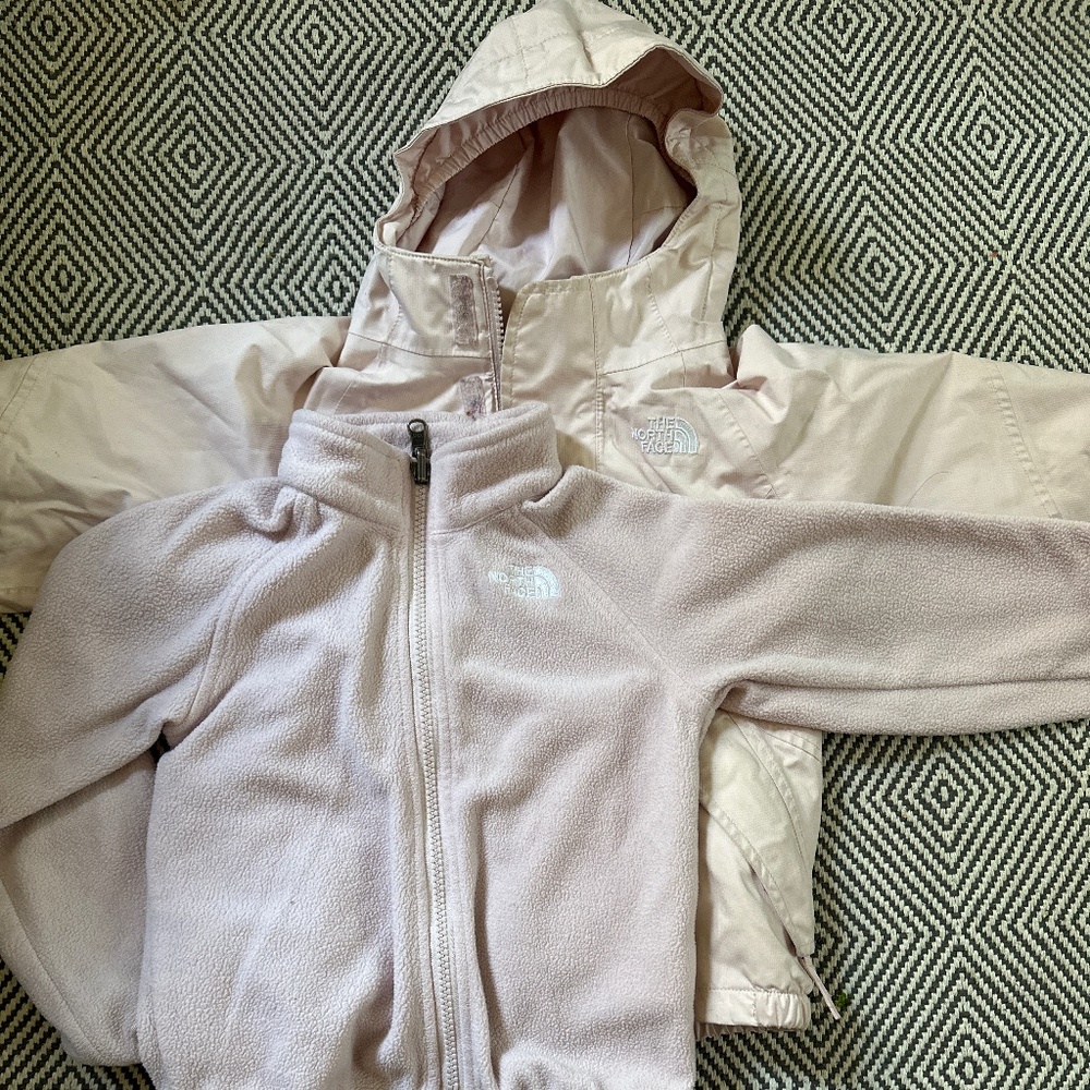 The north face 3 in 1 toddler jacket